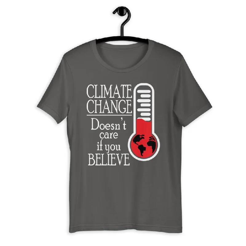 Climate Change T-Shirt Casual Formal Business