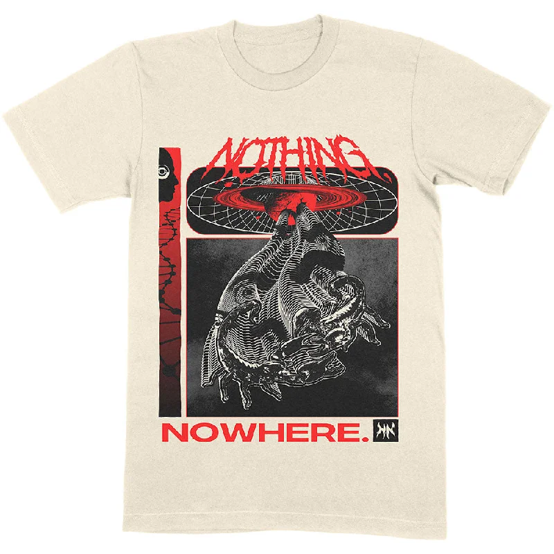 Nothing,Nowhere | Official Band T-Shirt | Sci-Fi Scorpio Fight Terry Blend Velvet Blend Canvas Blend