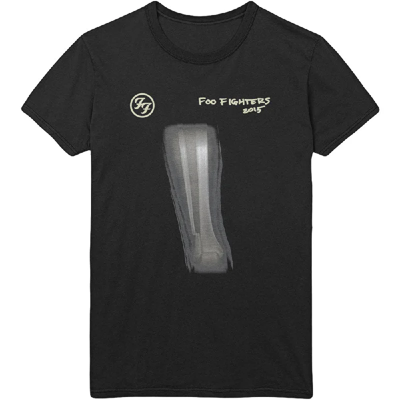 Foo Fighters | Official Band T-Shirt | X-Ray Satin Fabric Silk Fabric Chiffon Fabric