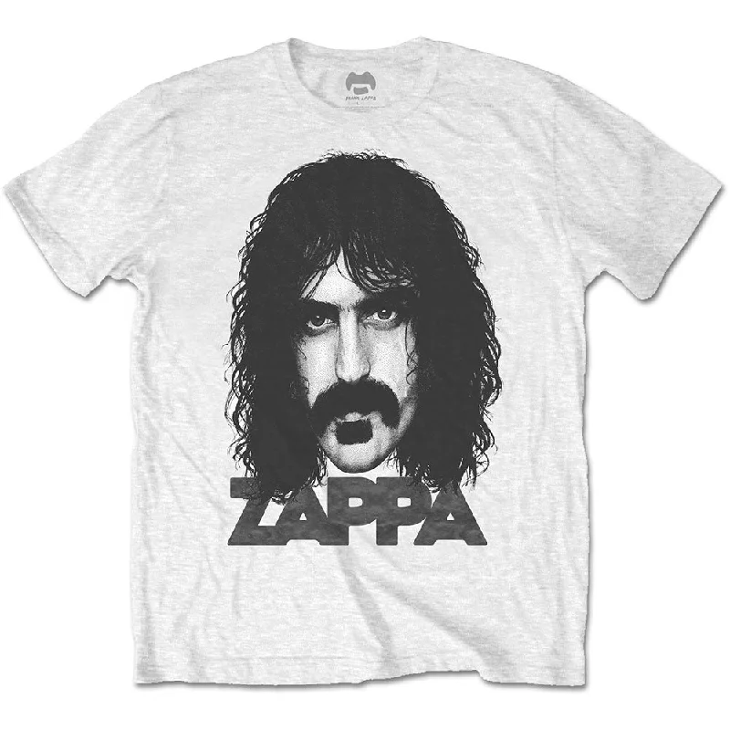 Frank Zappa | Official Band T-Shirt | Big Face Chenille Blend Fleece Blend Nylon Blend