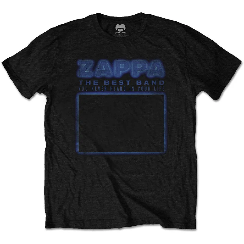 Frank Zappa | Official Band T-Shirt | Never Heard Mesh Blend Leather Blend Suede Blend