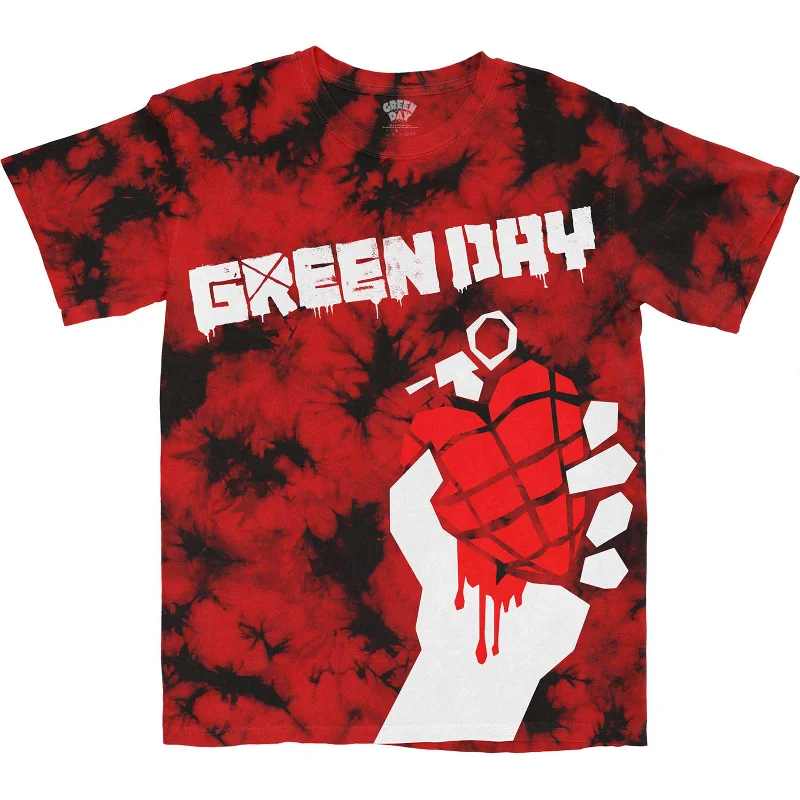 Green Day | Official Band T-Shirt | American Idiot (Wash Collection) Anti-Pilling Machine Wash Handmade