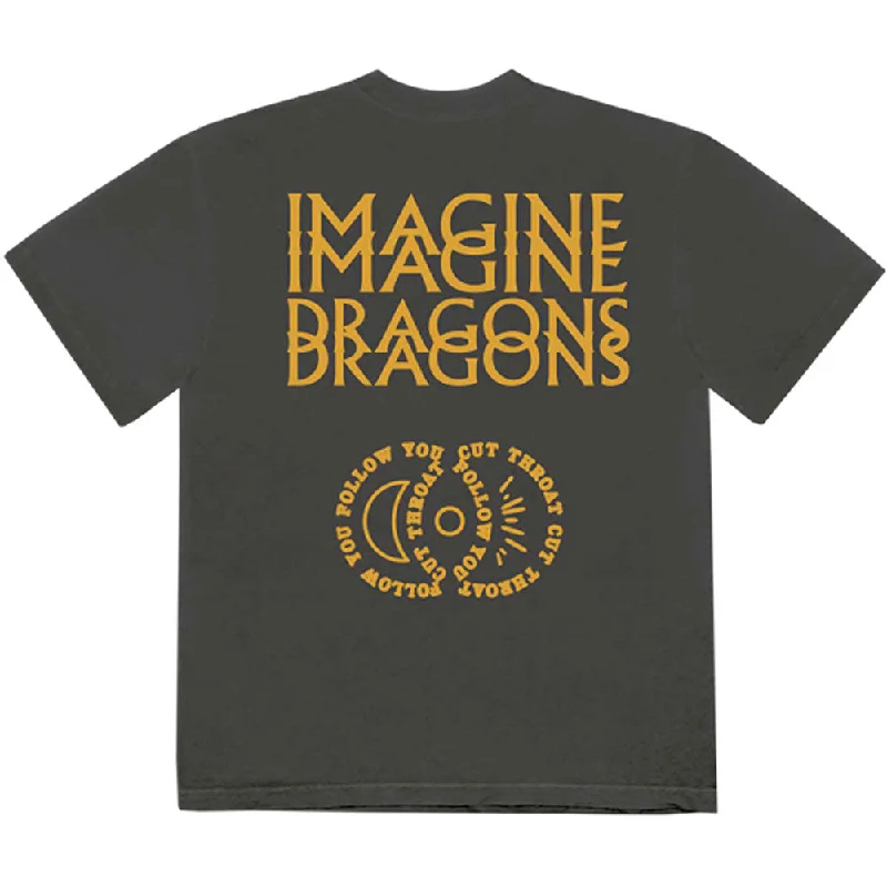 Imagine Dragons | Official Band T-Shirt | Cutthroat Symbols (Back Print) Cozy Warm Stylish