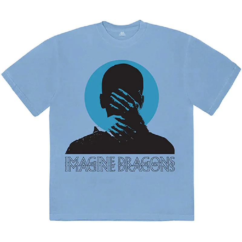 Imagine Dragons | Official Band T-Shirt | Follow You (Back Print) Ribbed Striped Patterned