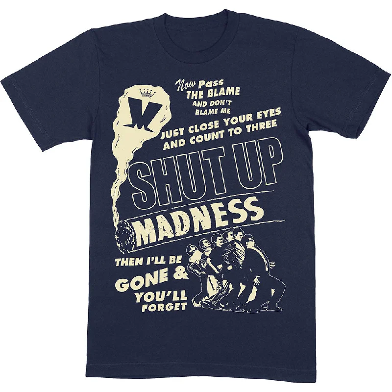 Madness | Official Band T-Shirt | Shut Up Cotton Fabric Linen Fabric Terry Fabric