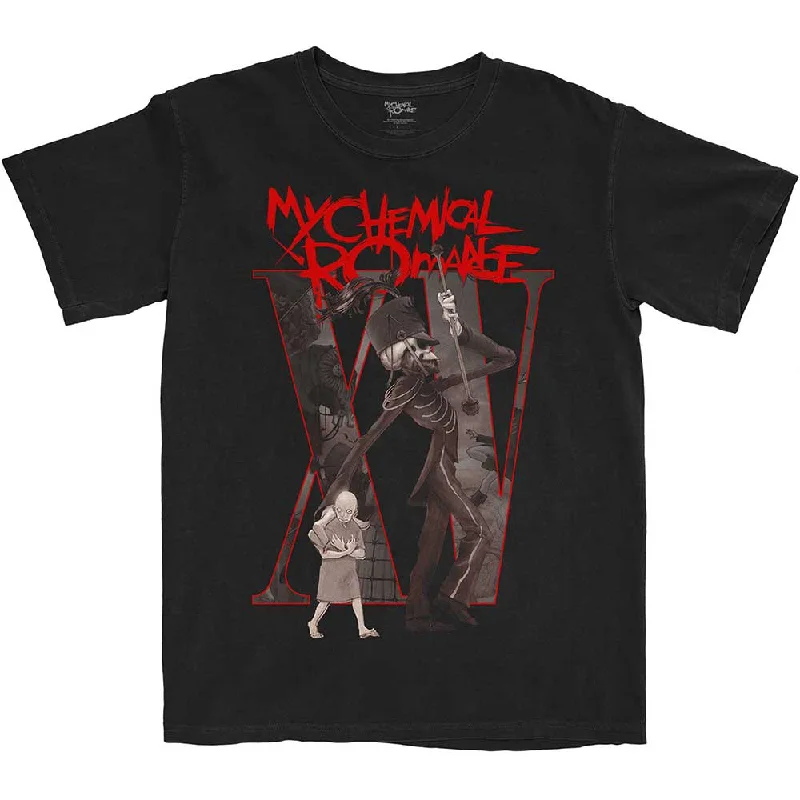 My Chemical Romance | Official Band T-Shirt | XV Parade Fill Asymmetrical Pockets Print