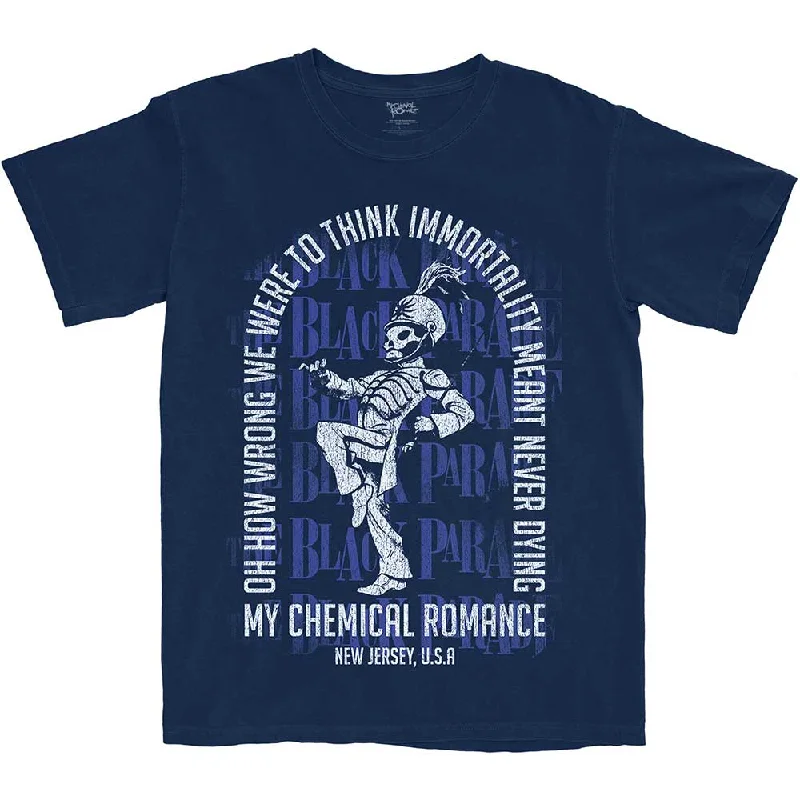 My Chemical Romance | Official Band T-Shirt | Immortality Arch Print Jacquard Patchwork