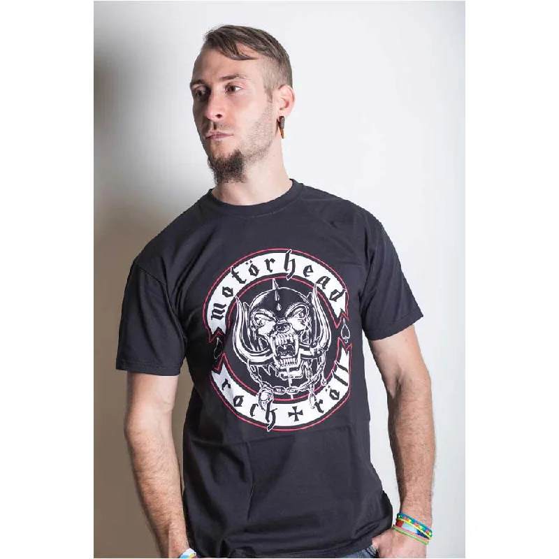 Motorhead | Official Band T-Shirt | Biker Badge Machine Wash Dry Clean Hand Wash