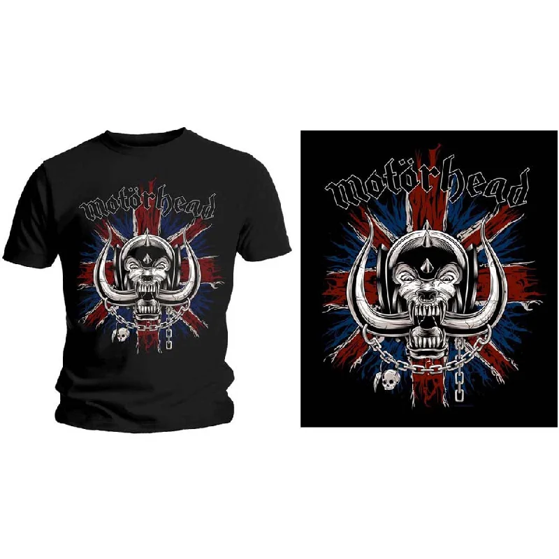 Motorhead | Official Band T-Shirt | British Warpig Fleece Nylon Spandex