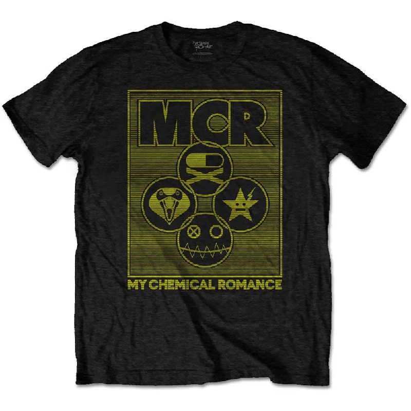 My Chemical Romance | Official Band T-Shirt | Lock Box Beaded Sequined Faux Fur