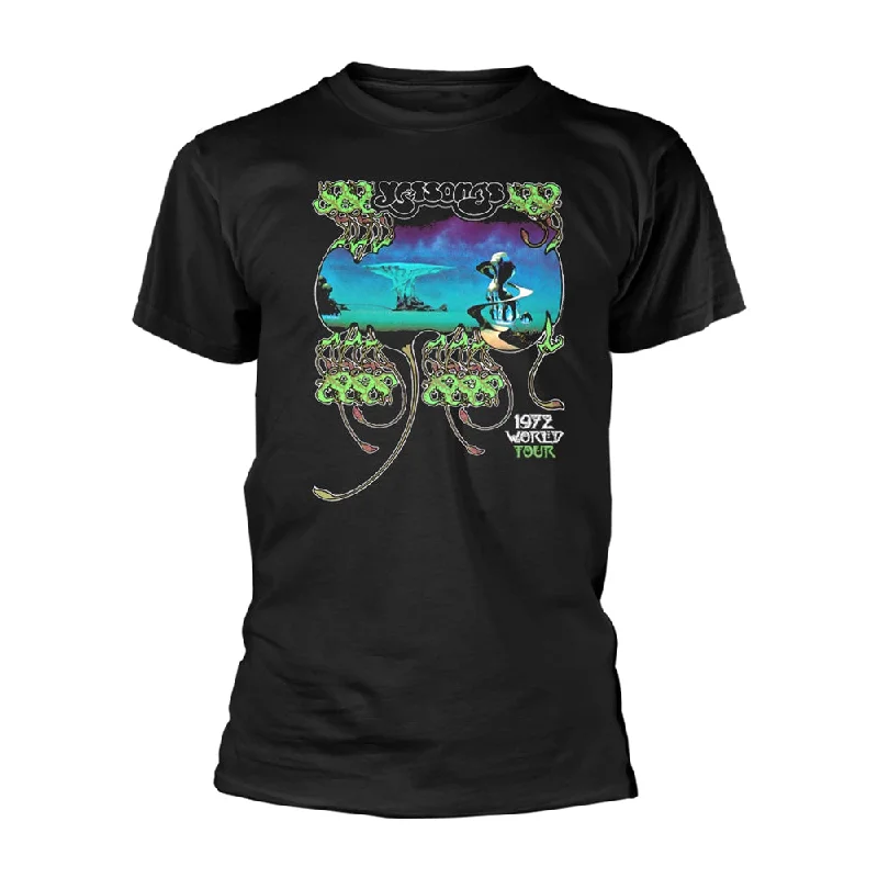 Yes | Official Band T-Shirt | Yessongs Collared Crew Neck Turtle Neck