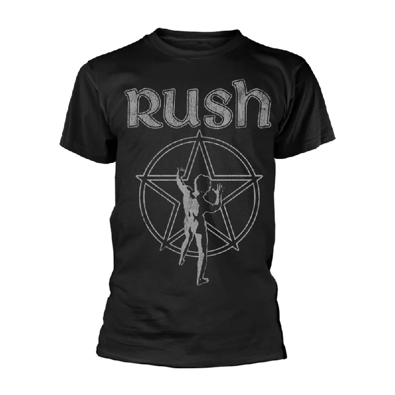 Rush Unisex T-shirt: Starman Rayon Velvet Corduroy