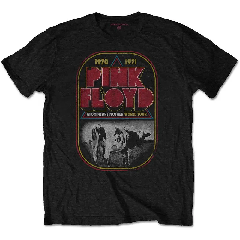 Pink Floyd | Official Band T-Shirt | AHM Tour Front Pockets Side Pockets Patch Pockets