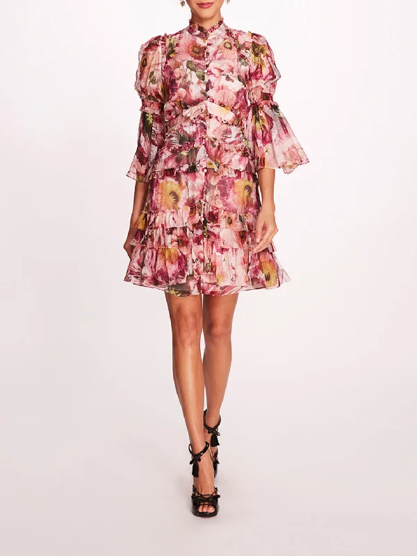 Mali Mini Dress Classic Floral Mini Dress