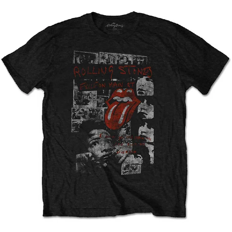 The Rolling Stones | Official Band T-Shirt | Elite Faded Terry Blend Velvet Blend Canvas Blend