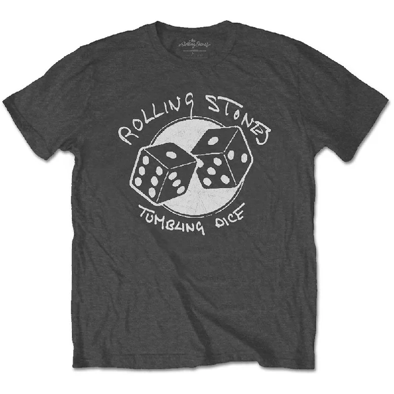 The Rolling Stones | Official Band T-Shirt | Tumbling Dice Mesh Canvas Denim