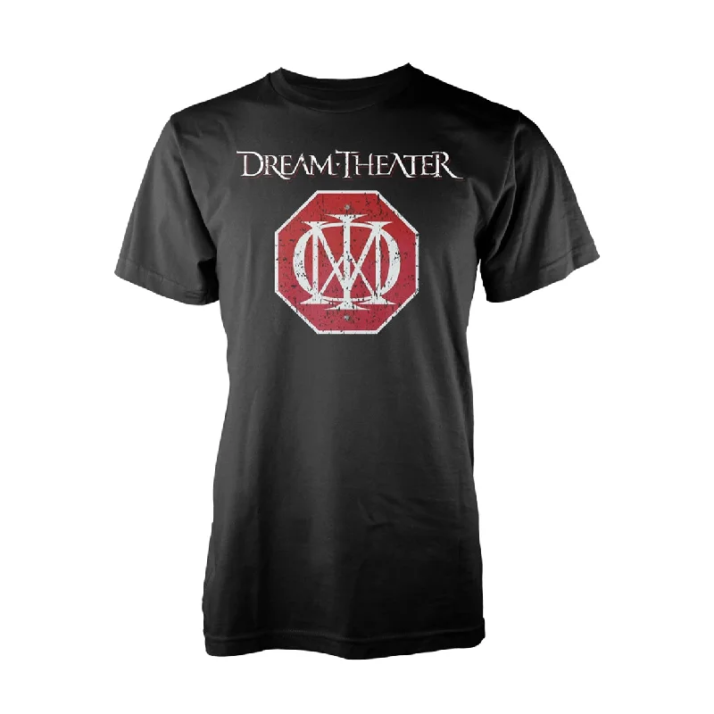 Dream Theater Unisex T-shirt: Red Logo Machine Wash Dry Clean Hand Wash