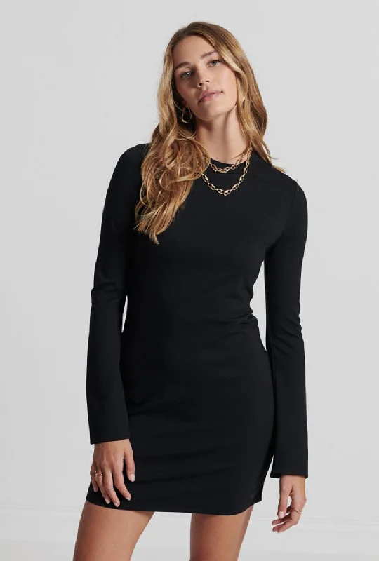 SUPERDRY STUDIOS JERSEY MINI DRESS Elegant Sequin Mini Dress