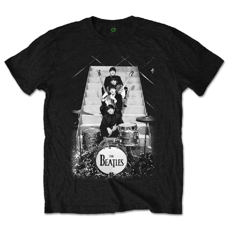 The Beatles | Official Band T-Shirt | Stage Stairs Modern Contemporary Chic