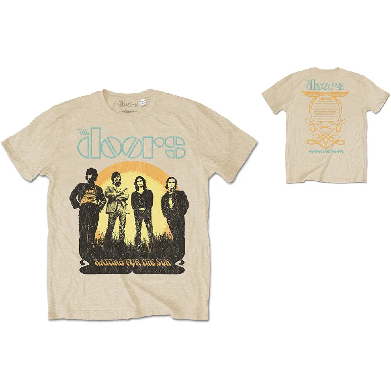 The Doors | Official Band T-Shirt | 1968 Tour (Back Print) Mesh Blend Leather Blend Suede Blend