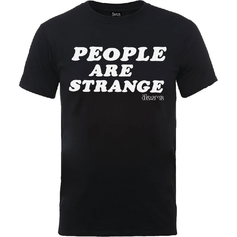 The Doors | Official Band T-Shirt | People Are Strange Chenille Blend Fleece Blend Nylon Blend