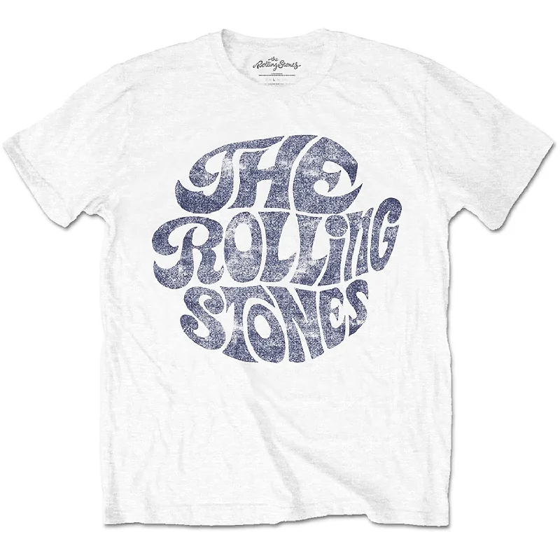 The Rolling Stones | Official Band T-shirt | Vintage 1970s Logo Spandex Blend Rayon Blend Denim Blend