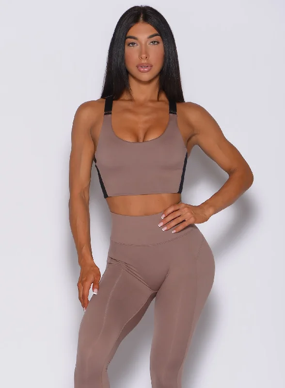 Banded Sports Bra Soft Lace Bralette