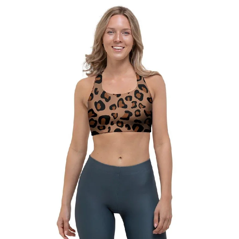 Cheetah Sports Bra Trendy Sports Bra