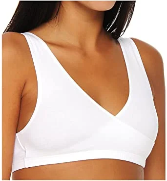 ELITA 6100 COTTON CROSSOVER CAMI BRA Minimalist Wireless Bra