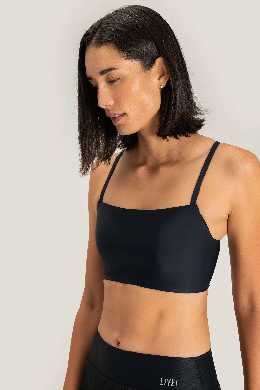 Essential Liberty Mid Sports Bra Soft Support Bra