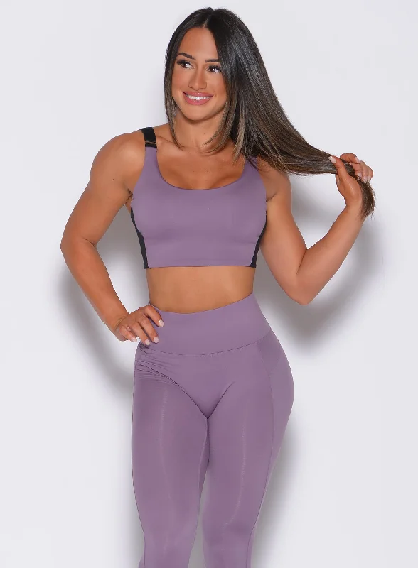 Banded Sports Bra Push-Up Bralette Set