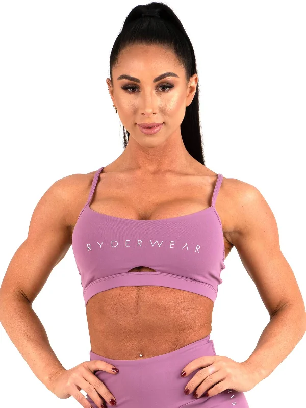 Staples Sports Bra - Purple Light Padded Bra