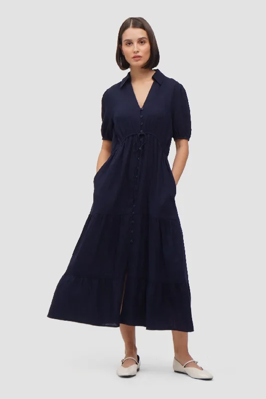 Maxi Dress Classic V-Neck Maxi Dress