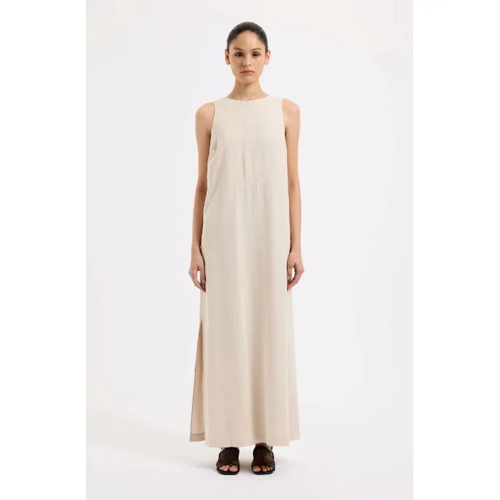 Nude Lucy Petra Maxi Dress - Dune Trendy Printed Maxi Dress