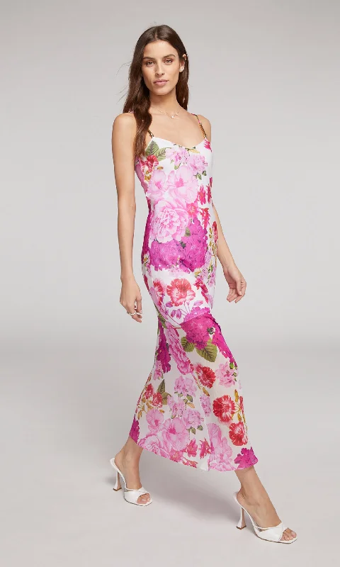 Marcella Floral Maxi Dress Elegant Boho Maxi Dress