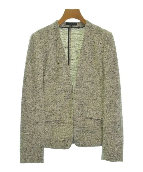 I C B Collarless jackets Wool Jacket Cashmere Jacket Tweed Jacket