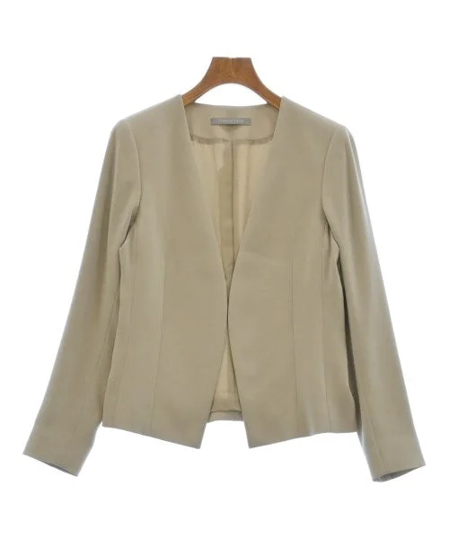 theory luxe Collarless jackets Satin Jacket Silk Jacket Chiffon Jacket