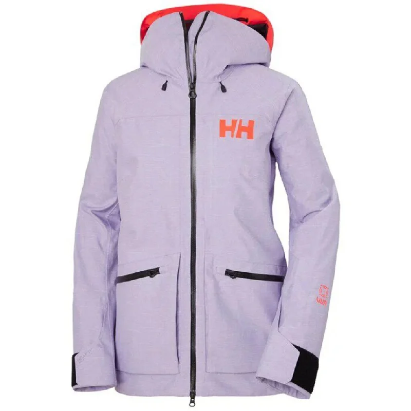 Helly Hansen Women's Powderqueen 3.0 Jacket Notch Collar Jacket Peter Pan Collar Jacket Cowl Neck Jacket