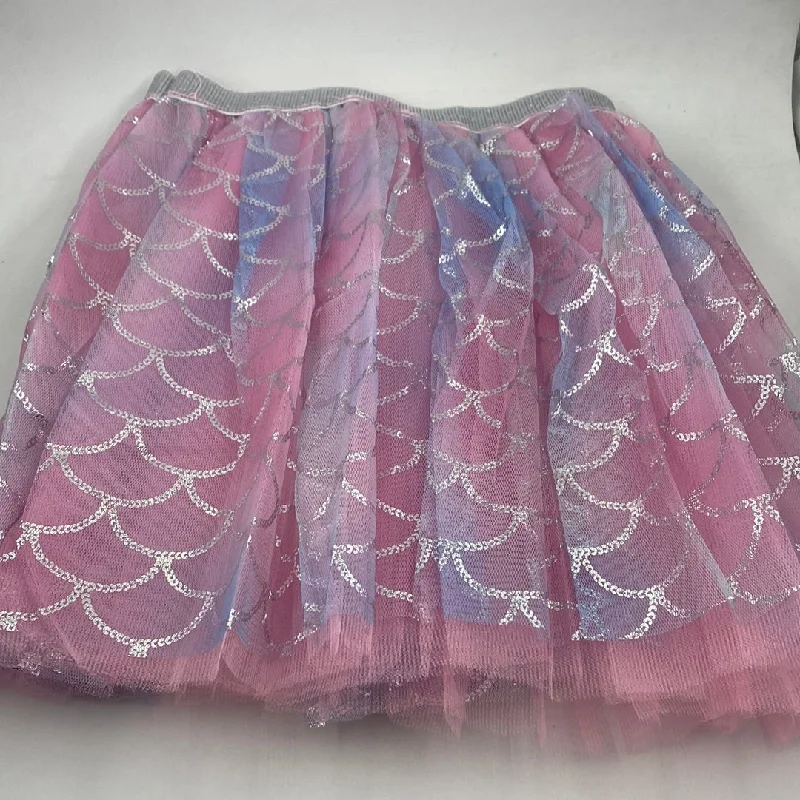 30cm Tutu Skirt Kiddies Mermaid Pink leather skirt durable