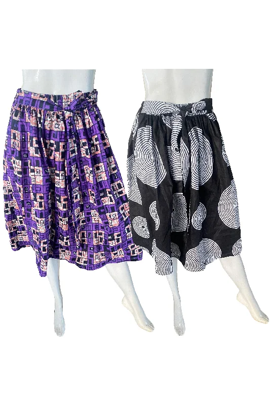 African Short Skirts (Pack of 2 Pieces) cashmere skirt fine