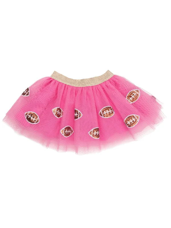 Football Tutu Skirt, Pink a-line skirt cut